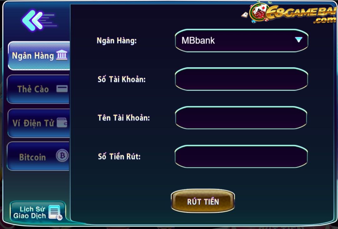 Rút tiền nhanh chóng trong tích tắc