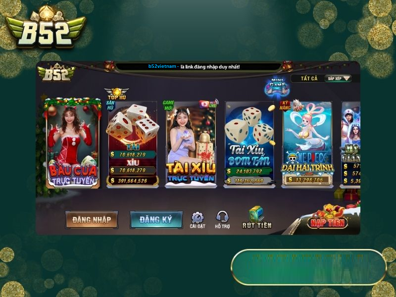 Cổng game bài B52CLUB đổi quà uy tín cho game thủ 2025 1 Game bài B52CLUB