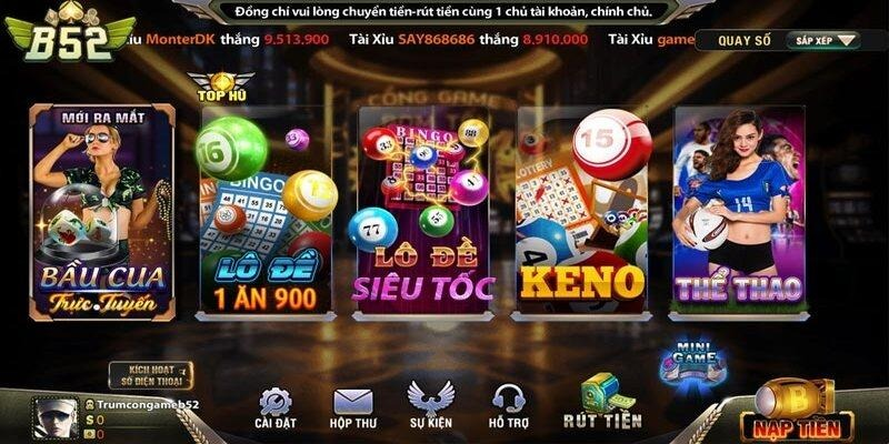 Cổng game bài B52CLUB đổi quà uy tín cho game thủ 2025 4 Game bài B52CLUB